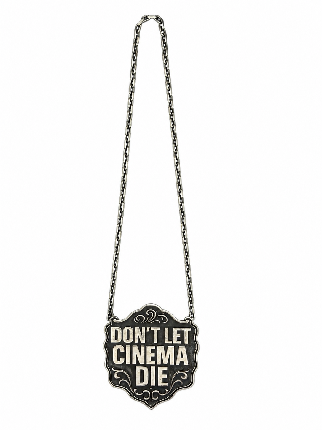 DON’T LET CINEMA DIE Shield No. 01 (.925 Silver)